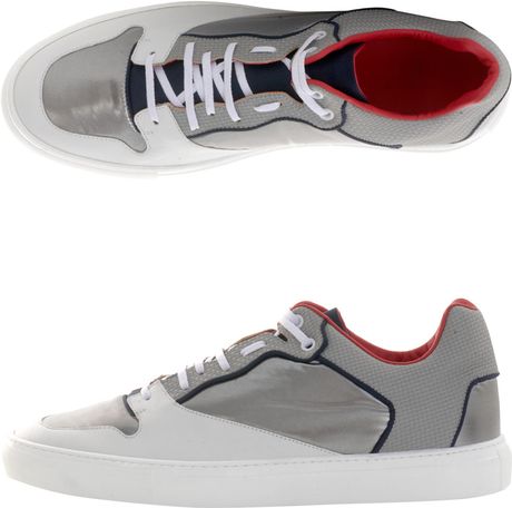 balenciaga trainers silver