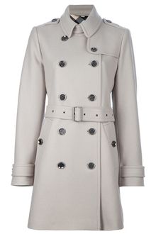 Burberry Brit Trench Coat - Lyst