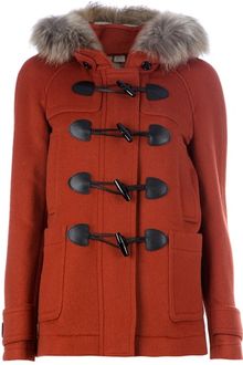 Burberry Brit Toggle Coat - Lyst