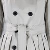 Burberry Belted Trench Coat in Gray (grey) - Lyst