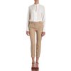 Chloé Center Panel Blouse in White - Lyst