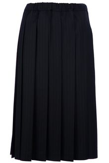 Comme Des Garçons Comme Des Garçons High Waisted Pleated Skirt - Lyst