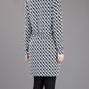 Diane Von Furstenberg Reina Dress in White (black) - Lyst
