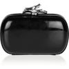 Diane Von Furstenberg Small Lytton Lace Leather Clutch in Black (champagne) - Lyst