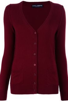 Dolce & Gabbana Vneck Cardigan - Lyst