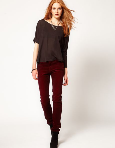 cord skinny jeans