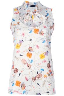 DSquared2 Bow Detail Blouse - Lyst