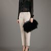 Gareth Pugh Calf Leather Clutch Bag in Black - Lyst