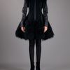 Gareth Pugh Faux Fur Coat in Black - Lyst
