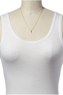Gorjana Love Key Charm Necklace - Lyst