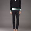 Jil Sander J Stripe Sweater in Black - Lyst