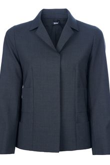 Jil Sander Navy Single Breasted Jacket - Lyst