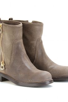 Jimmy Choo Dondo Distressed Suede Ankle Boots - Lyst