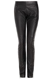 Joseph Osaka Leather Biker Trousers - Lyst