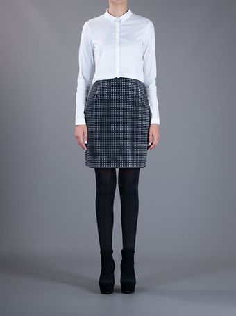 J.W. Anderson Caged Neoprene Skirt - Lyst