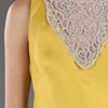 Lela Rose Crystal Embroidered Dress in Yellow (marigold) - Lyst