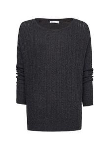 Mango Angora Cable Knit Jumper - Lyst
