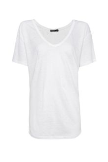 Mango Linen Tshirt - Lyst