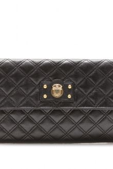 Marc By Marc Jacobs Large Eugenie Quilted Leather Clutch - Lyst