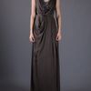 Matthew Williamson Maxi Dress in Gray (charcoal) - Lyst