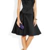Milly Aviana Embellished Sateen Dress in Black - Lyst