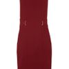 Narciso Rodriguez Merino Woolblend Dress in Red - Lyst