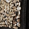 Nasty Gal Rock Candy Clutch in Silver (black) - Lyst