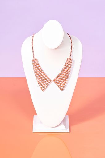 Nasty Gal Studded Collar Necklace - Lyst