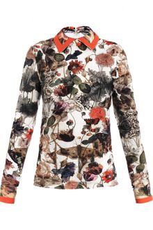 Preen Kara Mothprint Jersey Top - Lyst