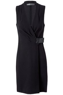 Proenza Schouler Crepe Jersey Wrap Dress - Lyst