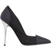 Proenza Schouler Combo Pointed Toe Pump in Black (silver) - Lyst