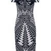 Roberto Cavalli Aztec Dress in Black - Lyst