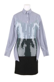 Sacai Dress in Cotton - Lyst
