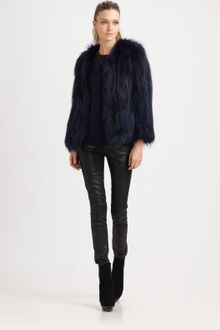 Sachin & Babi Isla Raccoon Fur Jacket - Lyst