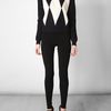 Stella Mccartney Knit Leggings with Ridged Knee Patches in Black - Lyst