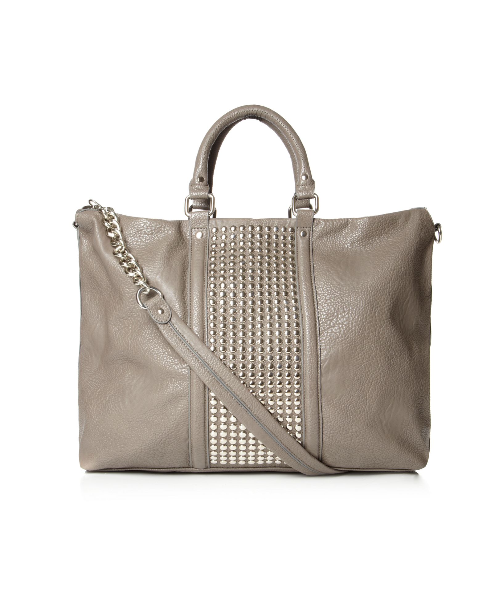 steve madden grey satchel