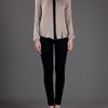 Theory Gerine Blouse in Beige - Lyst