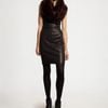 Theory Feria Leather Dress in Black - Lyst