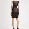 Theory Feria Leather Dress in Black - Lyst