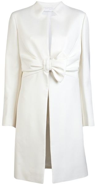 Valentino Bow Waist Coat - Lyst
