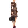 Valentino Contrast Woven Dress in Yellow (pink) - Lyst