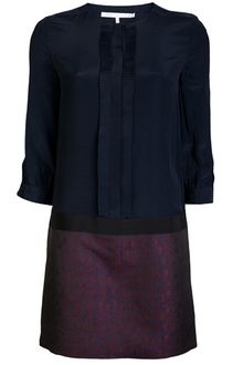 Victoria Beckham Plisse Dress - Lyst