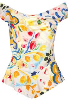 Vivienne Westwood Anglomania Corset Blouse - Lyst