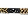 Zara Gold Geometric Plate Belt in Black (not available) - Lyst