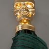 Alexander Mcqueen Skull Umbrella in Green - Lyst