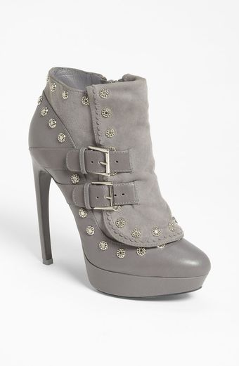 Alexander McQueen Buckle Boot - Lyst