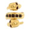 Alexander Mcqueen Twin Ring Ottone in Gold (s) - Lyst
