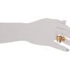 Alexander Mcqueen Twin Ring Ottone in Gold (s) - Lyst