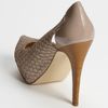 Calvin Klein Evonne Pump in Beige (light taupe patent/ nappa) - Lyst