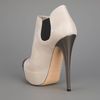 Casadei Platform Bootie in Beige (nude) - Lyst